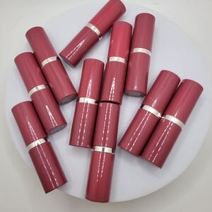 Lot of 10 Clinique Pop Lip Color+Primer+Rouge Intense+Base Lipstick 14 Plum pop